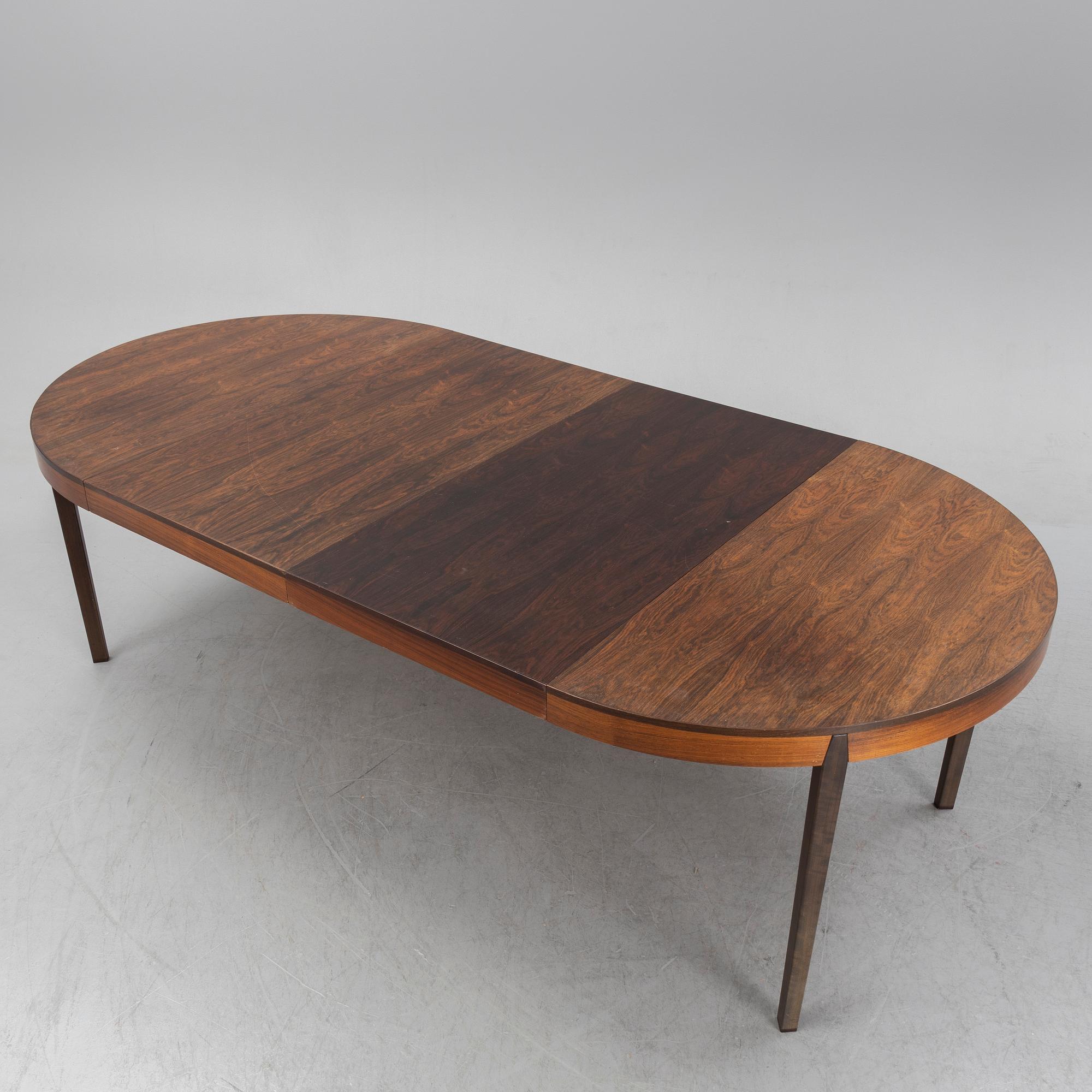 Matbord, 1900-talets andra hälft.