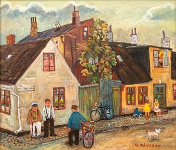 Gösta Månsson, "I Rörsjögränd 1950-talet".