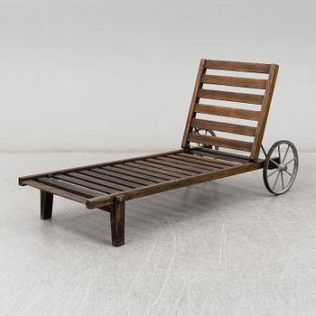 ELSA STACKELBERG, a pine deck chair from Fri Form, Edsbruk.