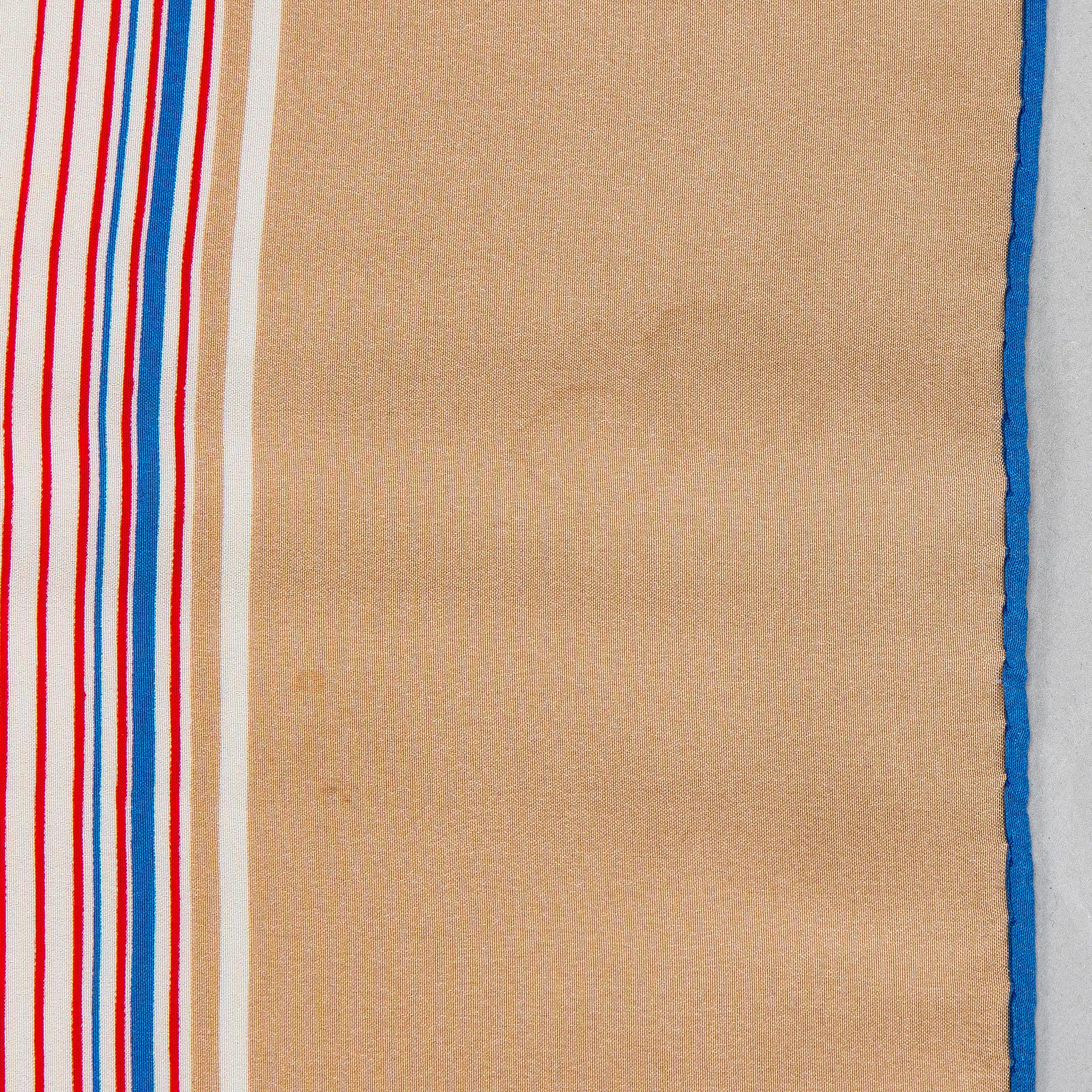 Christian Dior, a silk scarf.