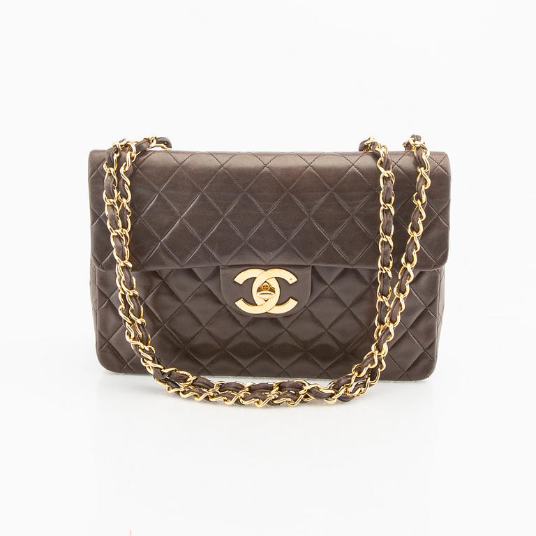 Chanel, "Maxi single Classic flap bag" bag 1989-91,