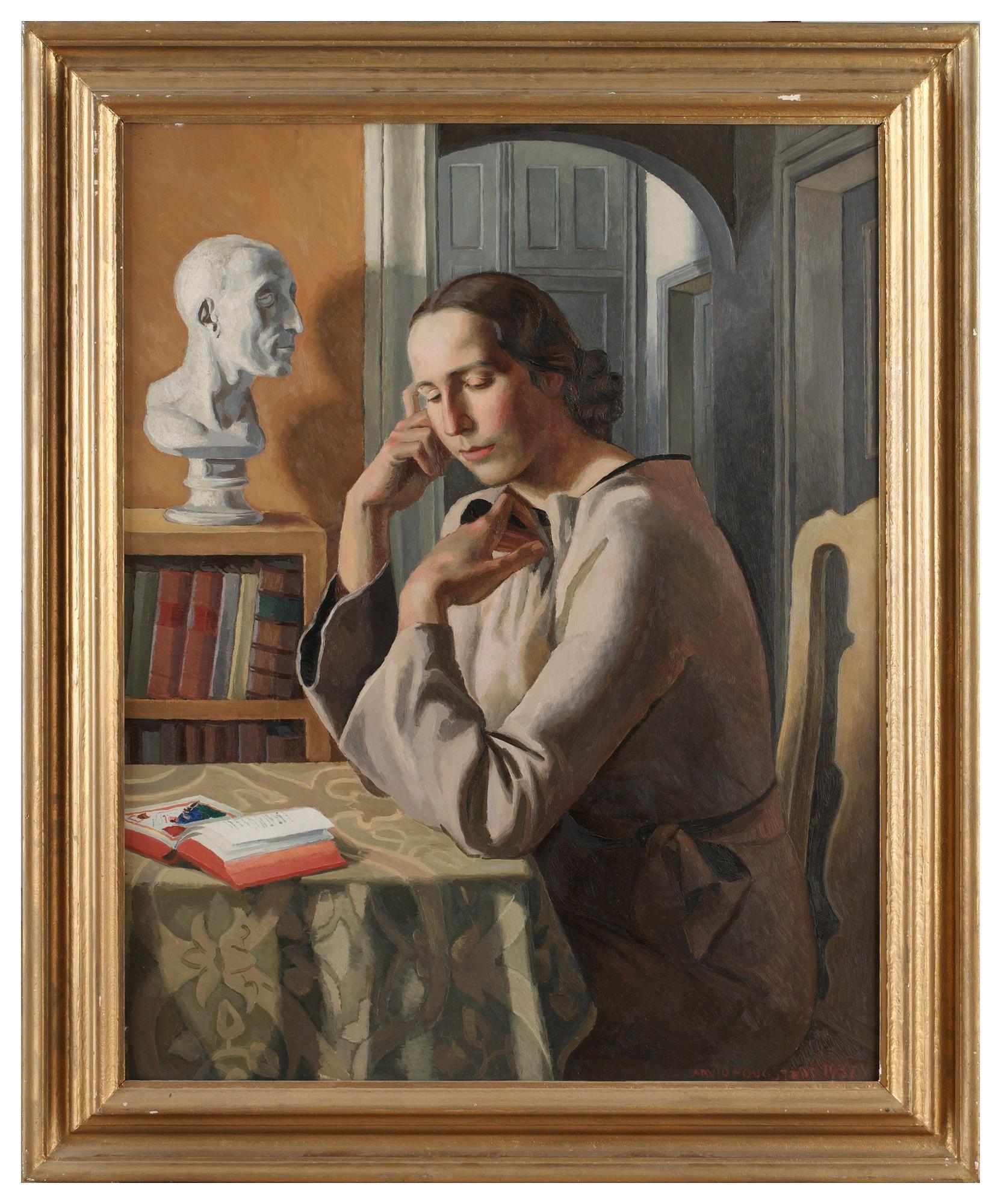 ARVID FOUGSTEDT, olja på duk. Sign o dat 1937.