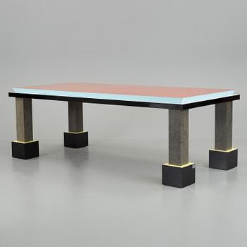 An Ettore Sottsass 'Palm Spring' table, Memphis, Italy.