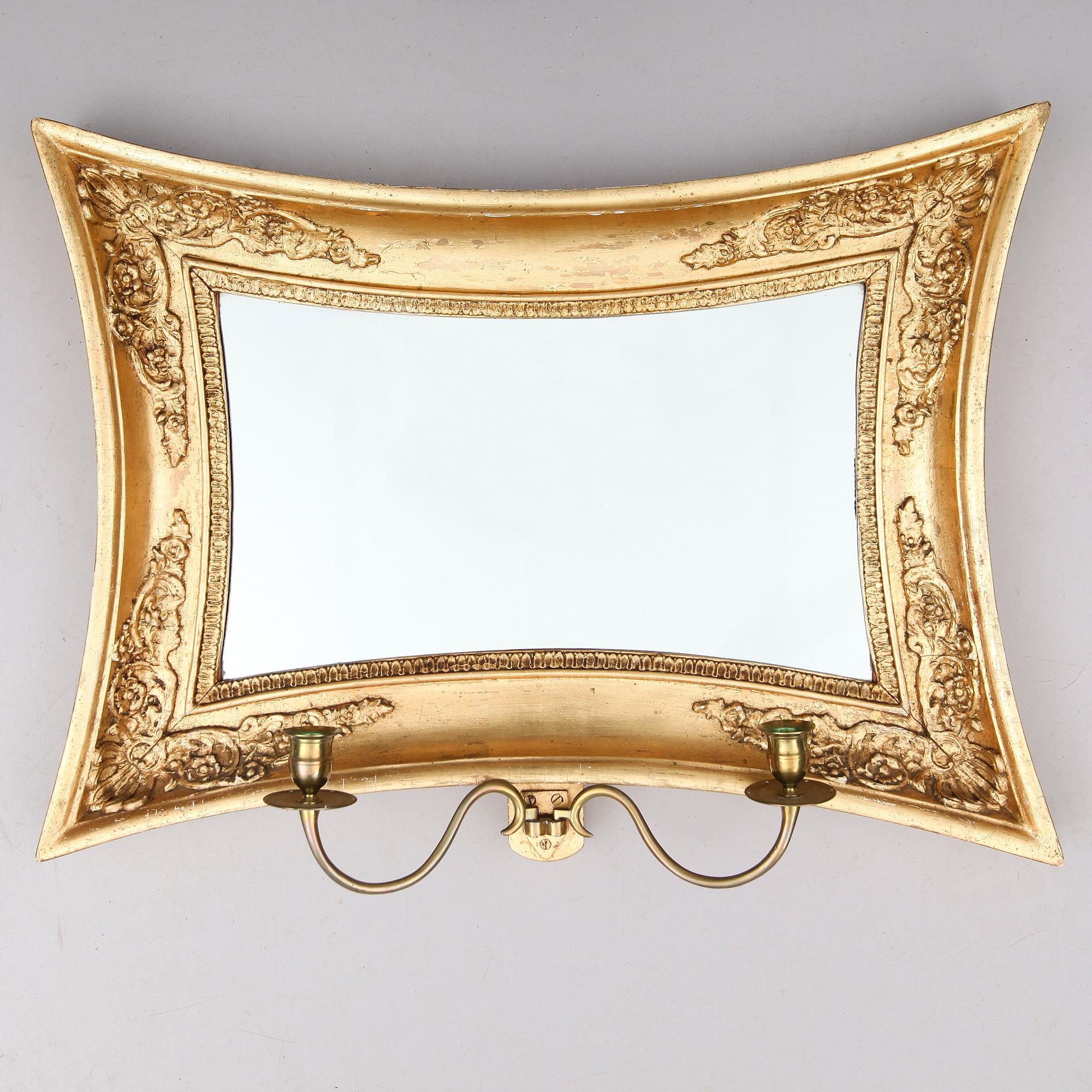 SPEGELLAMPETT, senempire, 1800-talets mitt.