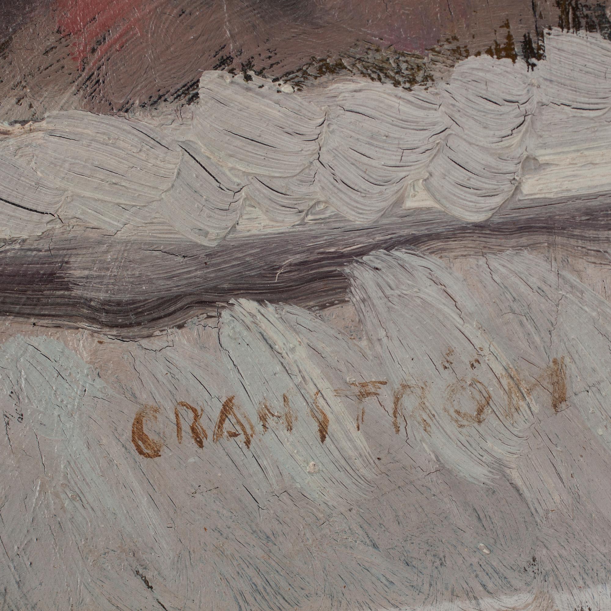 GÖSTA GRANSTRÖM, olja på pannå, sign.