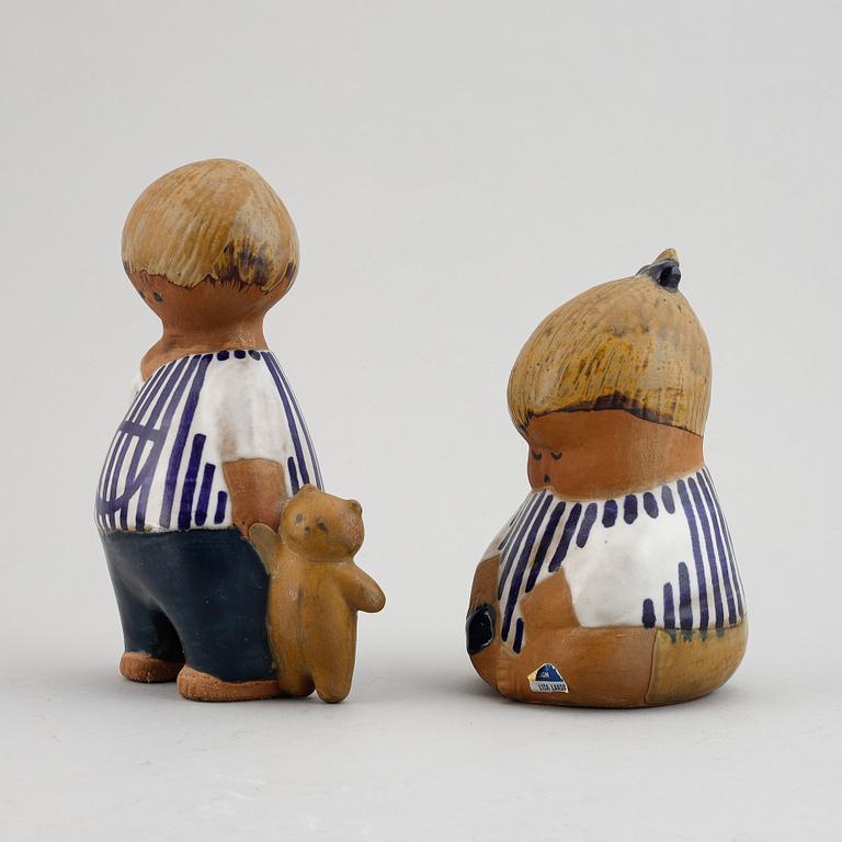 Two Lisa Larson figurines for Gustavsberg.