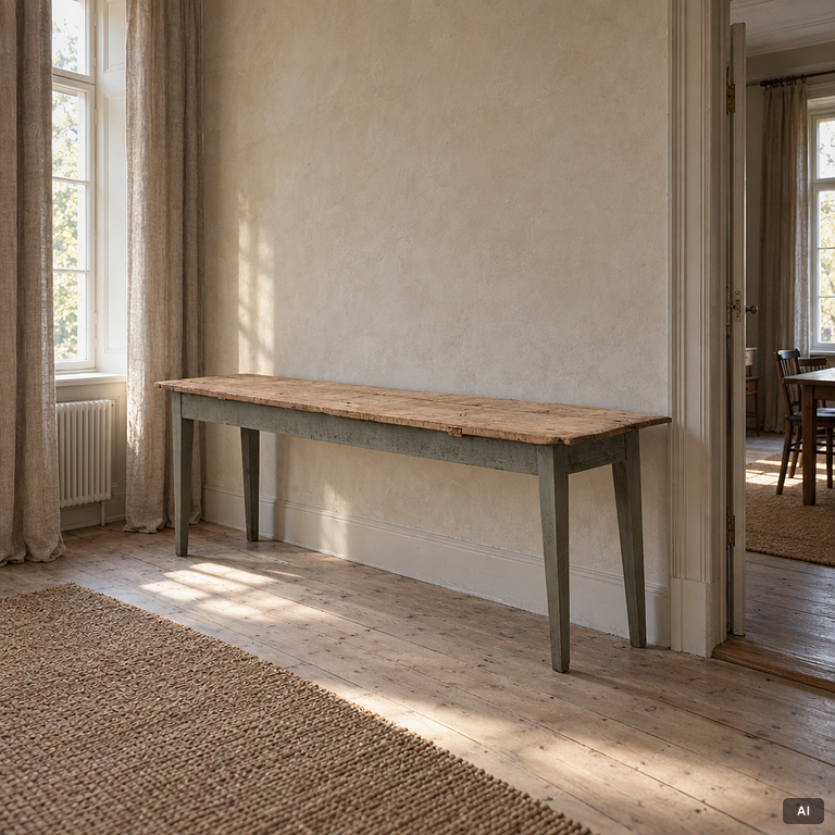 An 18th century table.