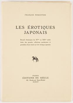 Mapp av Francois Poncetton, Les Erotiques Japonais, Paris, Editions du Siecle, 121 Bouleard Saint-Michel. MCMXXV.