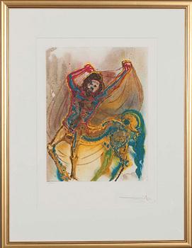 SALVADOR DALÍ, litografi, sign. och numr. 5/250.