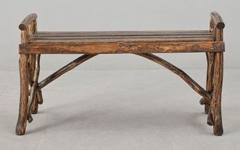 TRÄDGÅRDSMÖBEL, 5 delar, tidigt 1900-tal.