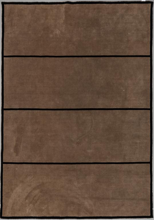 ANDREAS MARTIN-LÖF, CARPET, "Norr Mälarstrand" (prototyp) tufted in relief, Designed for Nordic knots, ca 300 x 207 cm.