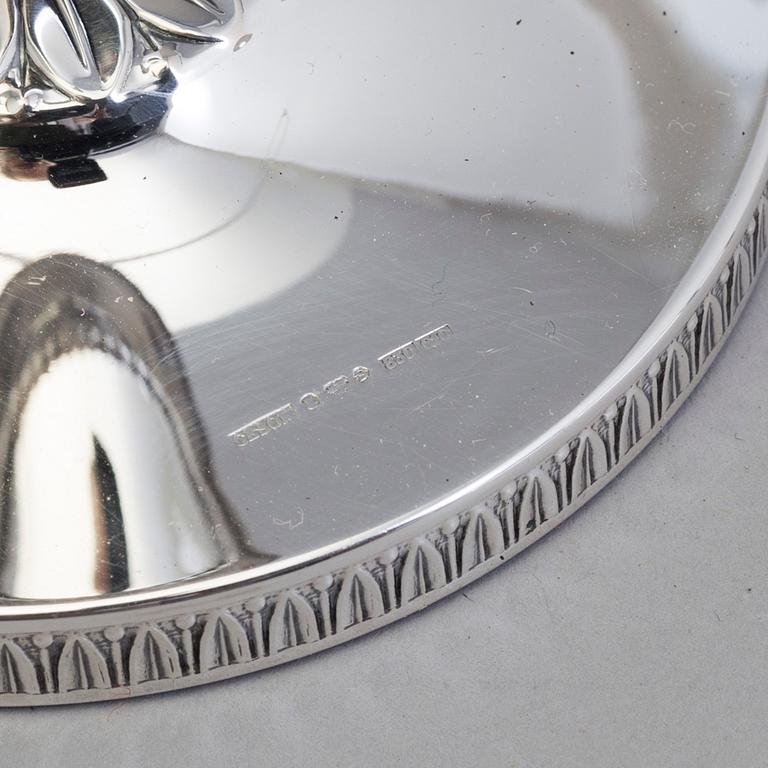 CANDLESTICKS, two pairs, second half of the 20th century.