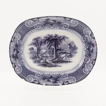Servis 89 dlr earthenware "Lorraine" S&Co around 1900.