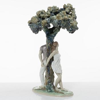 Ernest Massuet, figurine, "The Tree of Love", Lladró, Spain.