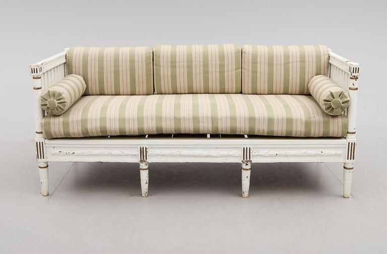 SOFFA, gustaviansk, 1700-talets slut.