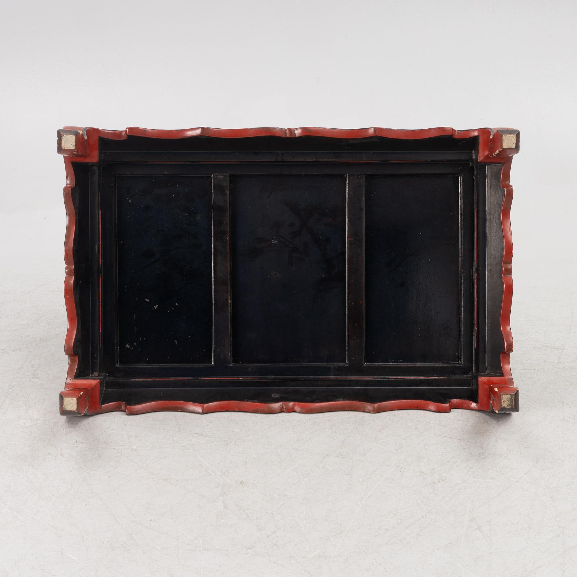 A Chinese table, circa 1920.