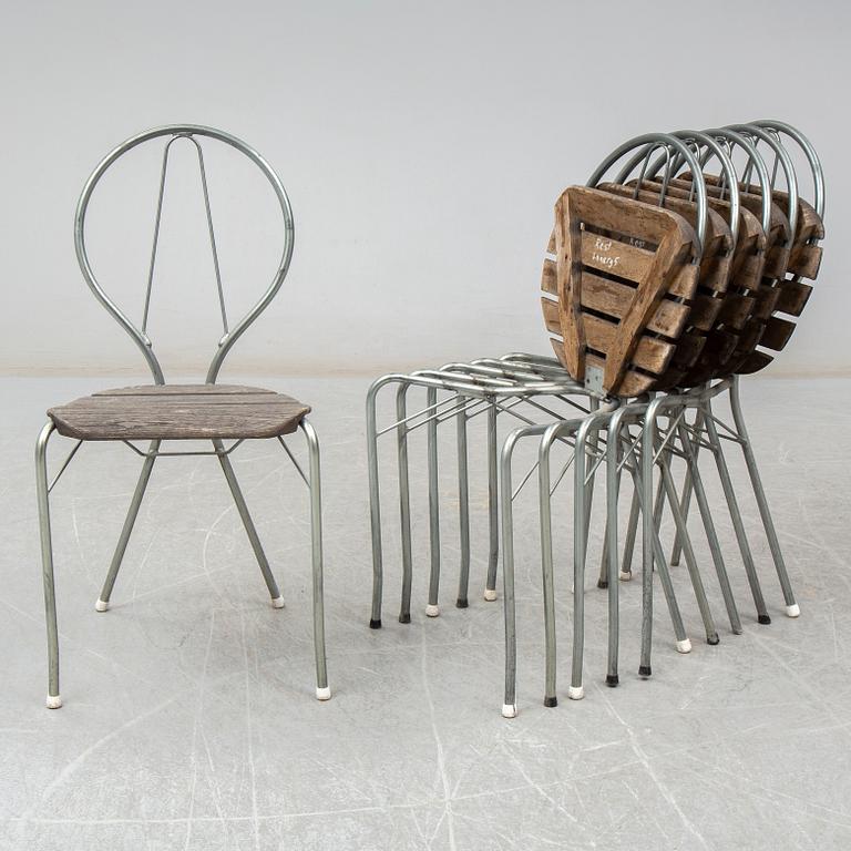 A set of six 'Pia' chairs by Tore Ahlsén for Gärsnäs.