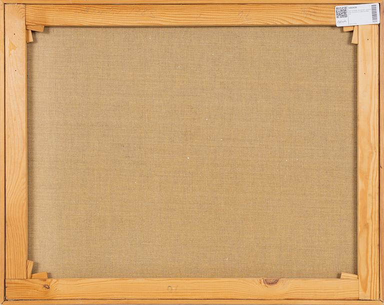 Kjell Jörstedt, oila on canvas, signed and dated 1983.