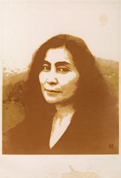 196. John Lennon, "Yoko Ono as Mona Lisa".