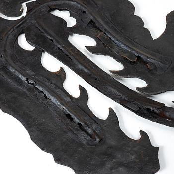 Weather vane, dated 1773.