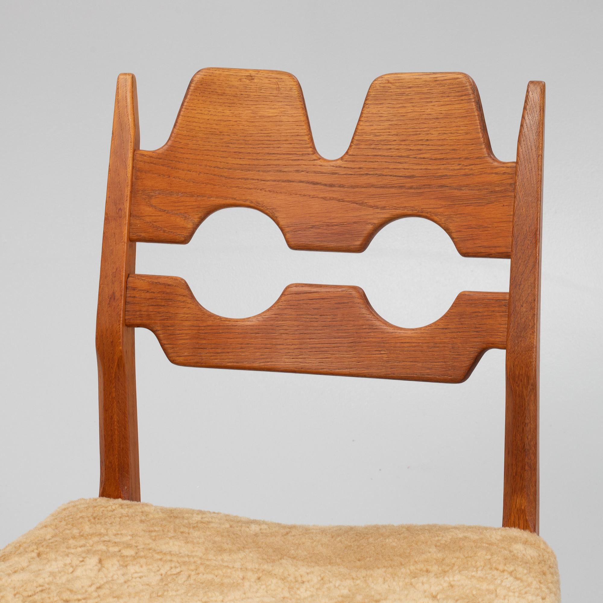 Henning Kjærnulf, stolar 6 st, "Razorblade", Nyrups möbelfabrik, Danmark, 1960-tal.