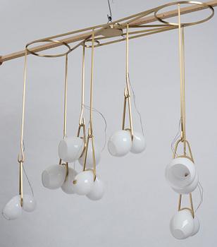 Lindsey Adelman, taklampa, "Catch CS.07.01." Studio Lindsey Adelman, Los Angeles, USA, 2016.