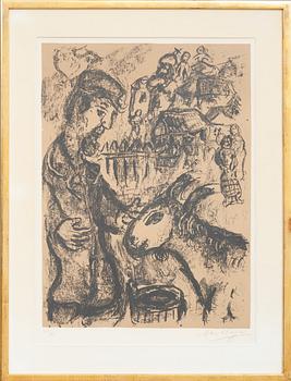 Marc Chagall, "Paysan a la chèvre".