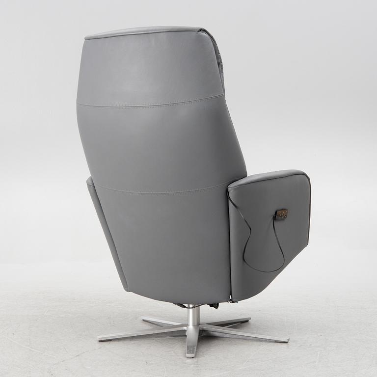 A "Scott Power", recliner chair, Stressless, 21st century.