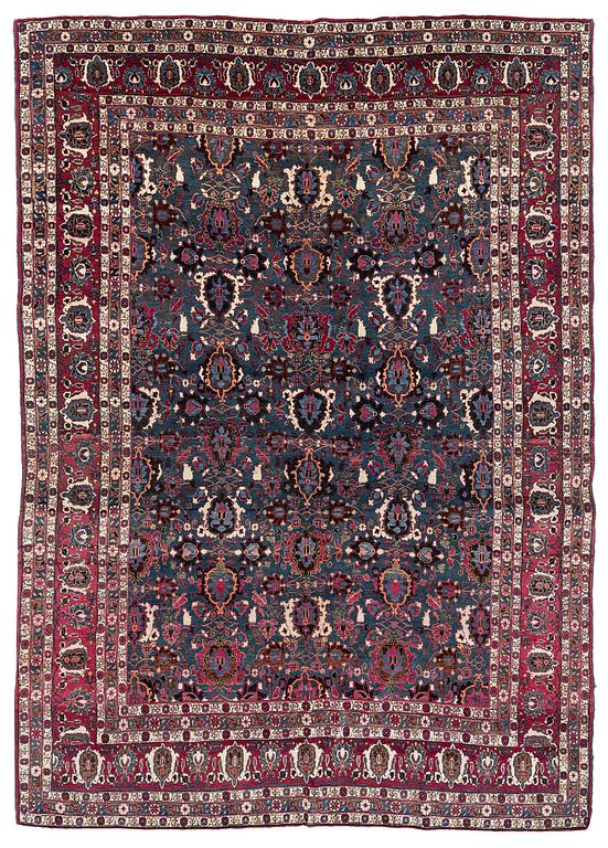 Matta, semiantik Teheran, norra Persien, ca 298 x 211 cm.