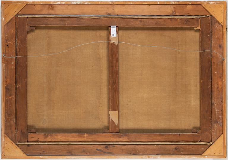 Adelsteen Normann, oil on canvas, signed an dated Düsseldorf 1881.