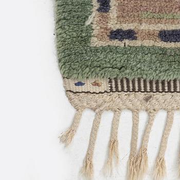 Märta Måås-Fjetterström, a carpet, 'Älgö', knotted pile, c. 248 x 178 cm, signed AB MMF.