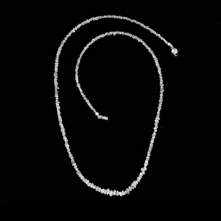 COLLIER, rådiamanter.