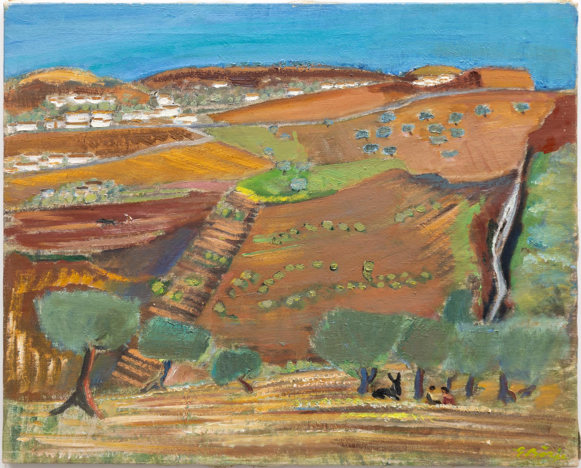 Gideon Börje, "Landskap Alhambra".