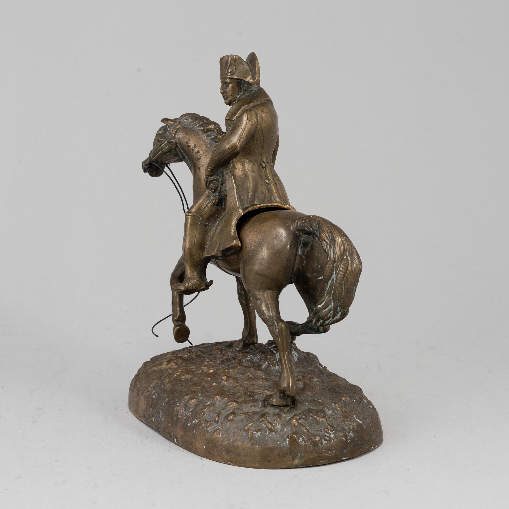 A late 19th Century bronze sculpture.