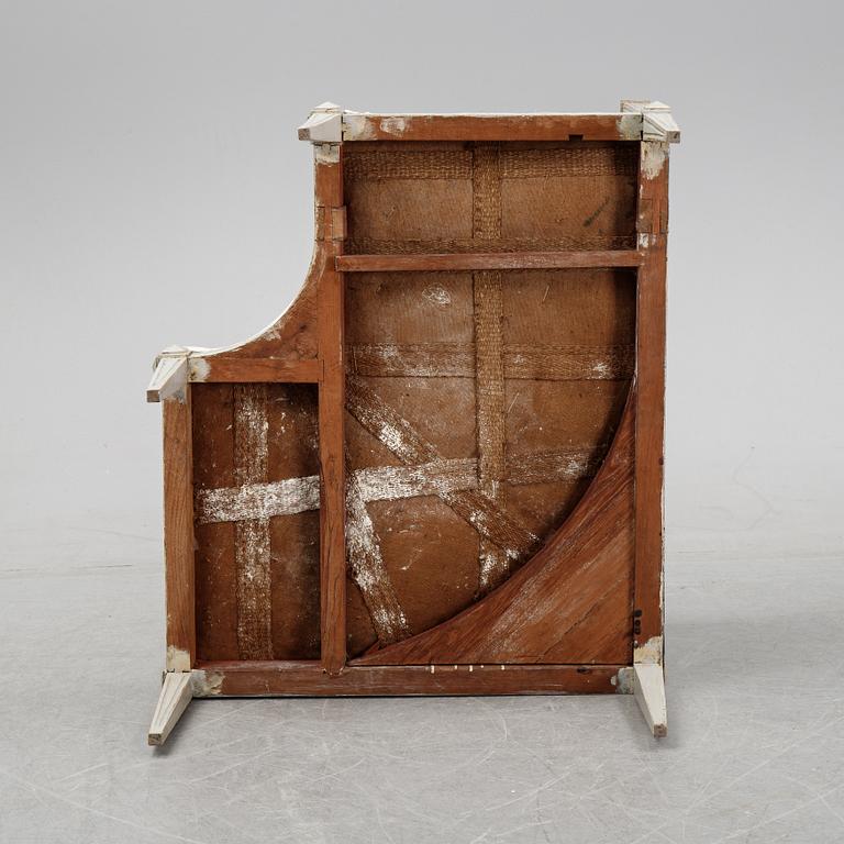 A Gustavian style corner sofa, 19th Century.