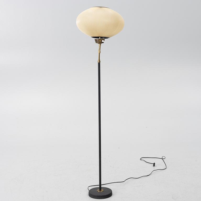 A floor lamp, 1950s.