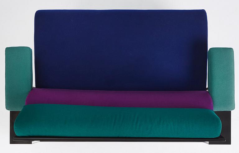 Michele De Lucchi, a "Lido" sofa, Memphis, Italy, post 1982.