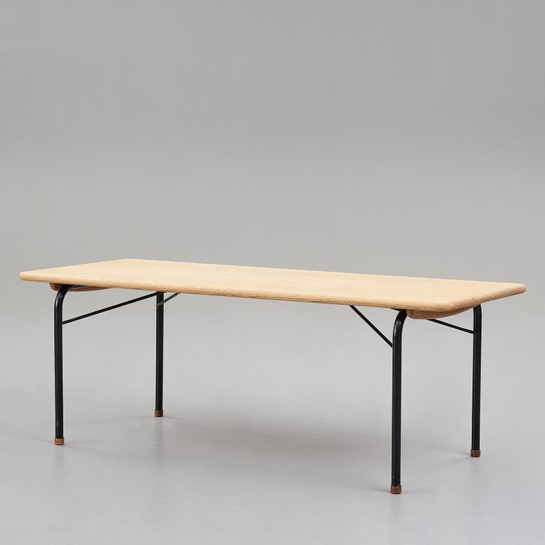 HANS J WEGNER, an "AT9" sofa table, an exhibition model by Andreas Tuck, for the H55 exhibition in 1955.