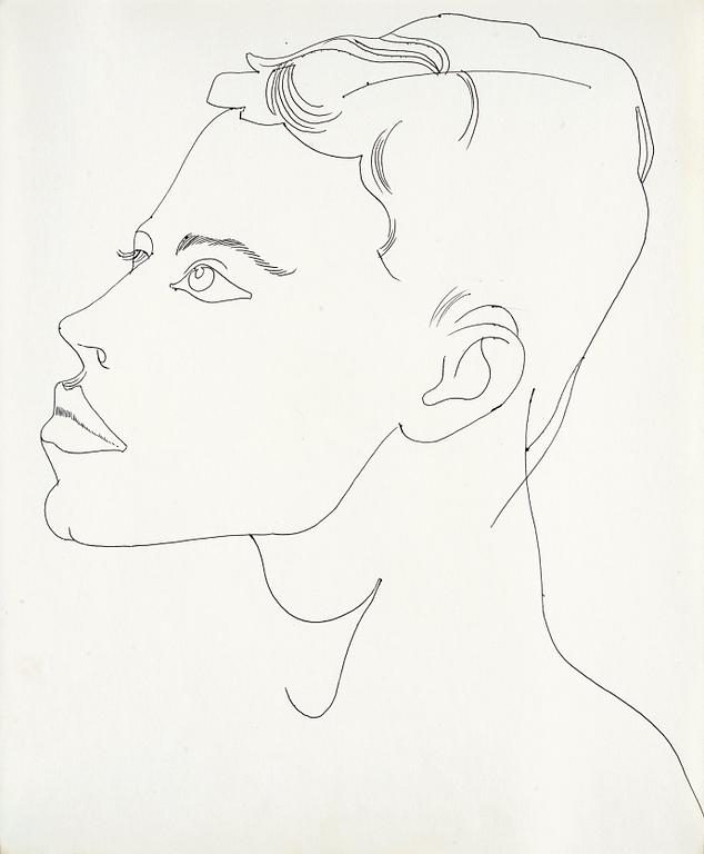 Andy Warhol, "Unidentified Male".