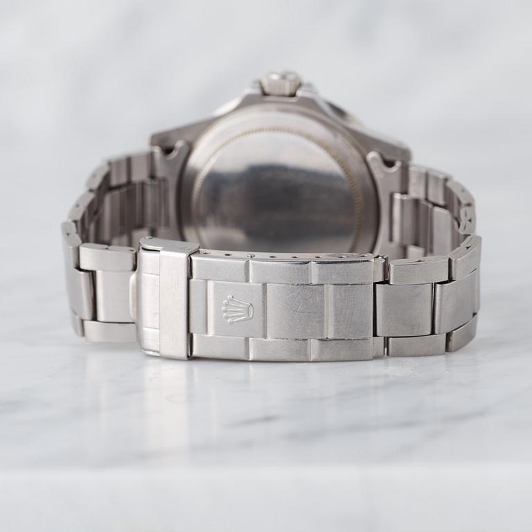 ROLEX, Oyster Perpetual Date, Submariner (660ft=200m, SWISS-T, Mark IV), Chronometer, "Red text".