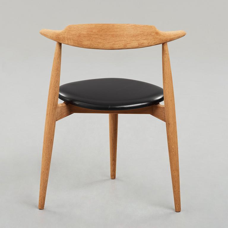 HANS J WEGNER, stol, "Hjertestolen", Fritz Hansen, Danmark, 1950-tal.