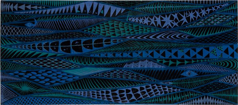 Stig Lindberg, skiva, emaljerad plåt.