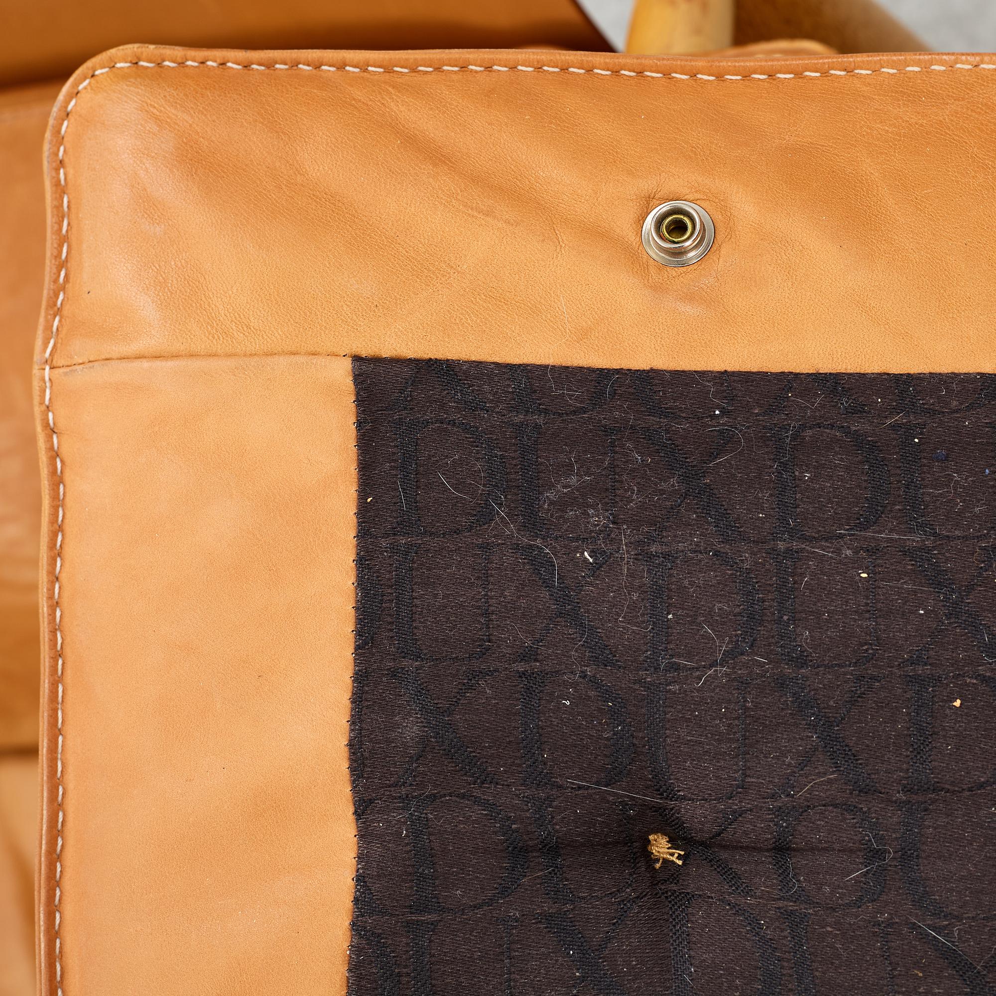 Kenneth Bergenblad, Armchairs, 2 pcs, "Dormi" high and low, Dux, designed in 1979.