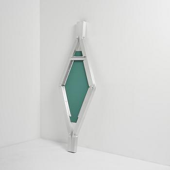David Taylor, spegel, unik, "Aluminium Mirror", Studio Mellösaverken, Sverige, 2025.
