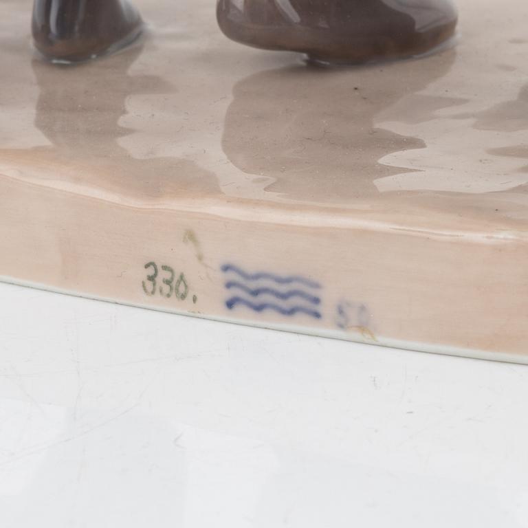 Carl Johan Bonnesen, figurin, porslin, Royal Copenhagen, Danmark, tidigt 1900-tal.