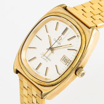 Omega, Seamaster, wristwatch, 35 x 35 (40) mm.