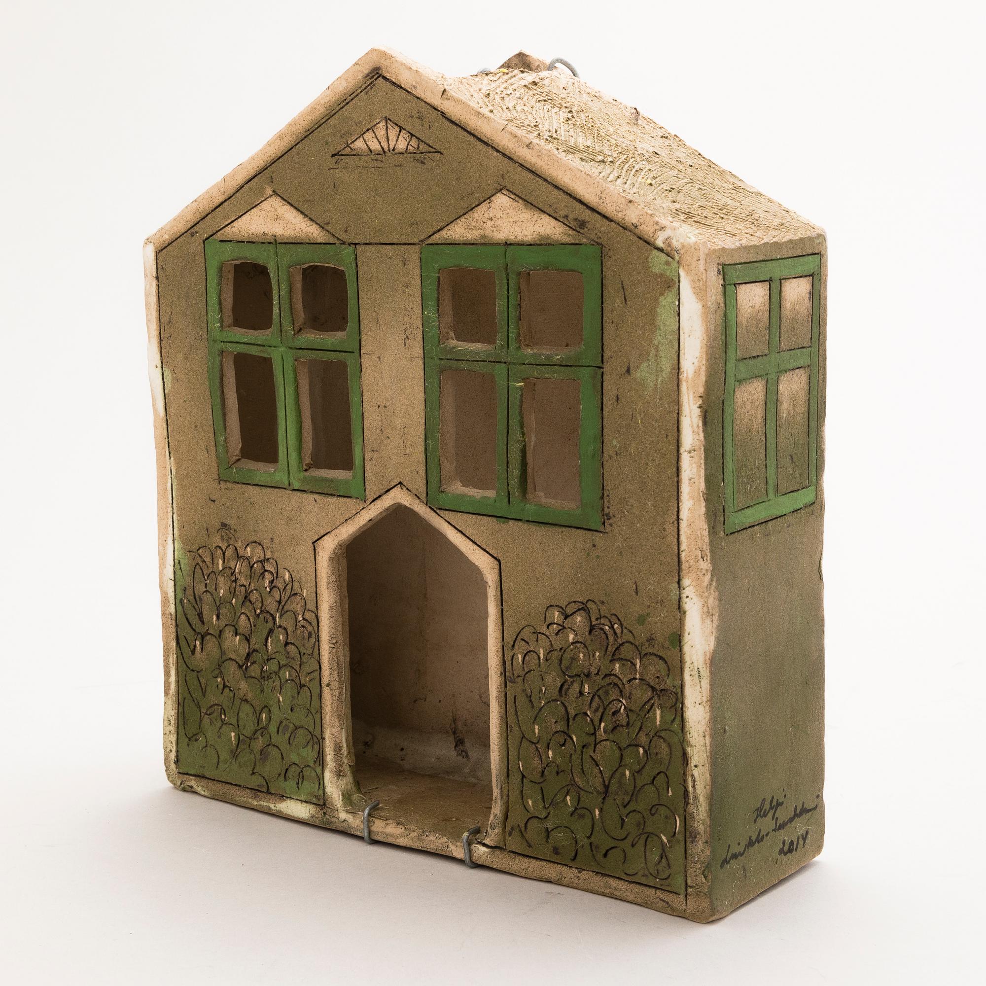 HELJÄ LIUKKO-SUNDSTRÖM, unik lampett, signerad Heljä Liukko-Sundström 2014.