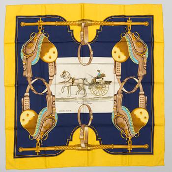 SCARF, Hermès, "Carrick a Pompe".
