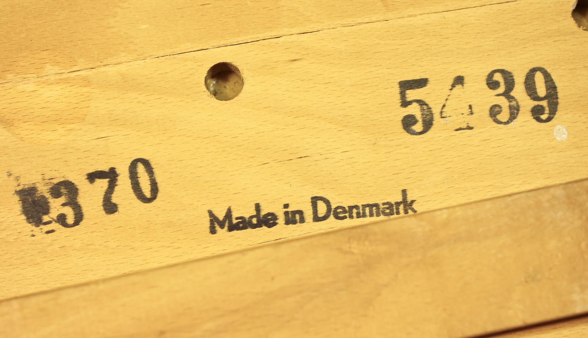 MATBORD samt STOLAR, 4 st, Slagelse Møbelvaerk A/S, Danmark, 1960-tal.
