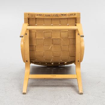 Bruno Mathsson, armchair, "Eva", Firma Karl Mathsson 1964.